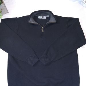 Oscar de la renta black sized large pullover